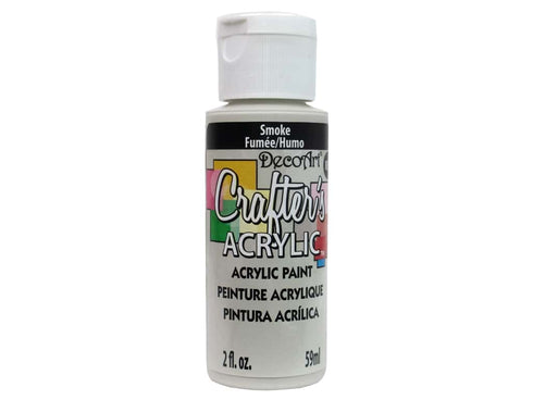 2OZ SMOKE (NEW) CRAFTER ACRYLIC PAINT